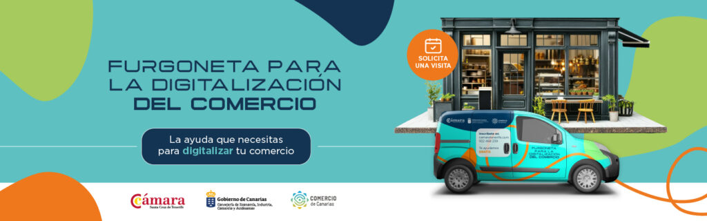 Furgoneta para la digitalización del comercio