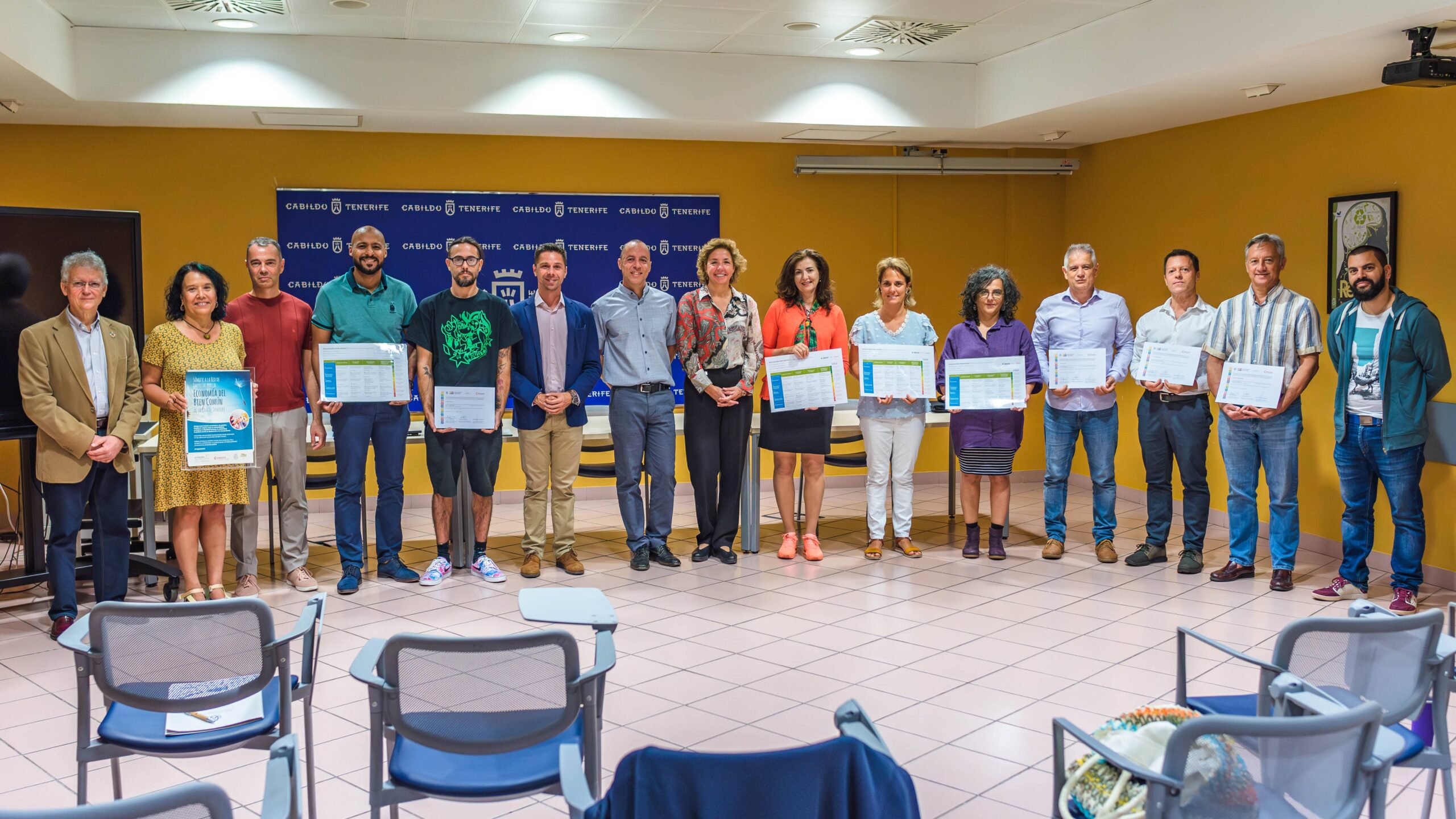 El Cabildo y la Cámara destacan a diez empresas de la isla comprometidas con la Economía del Bien Común